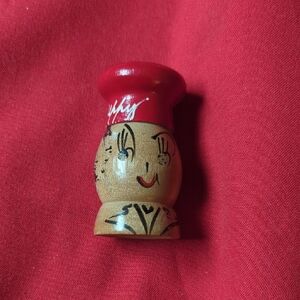 🇯🇵 Vintage Japanese Wooden Pepper Shaker